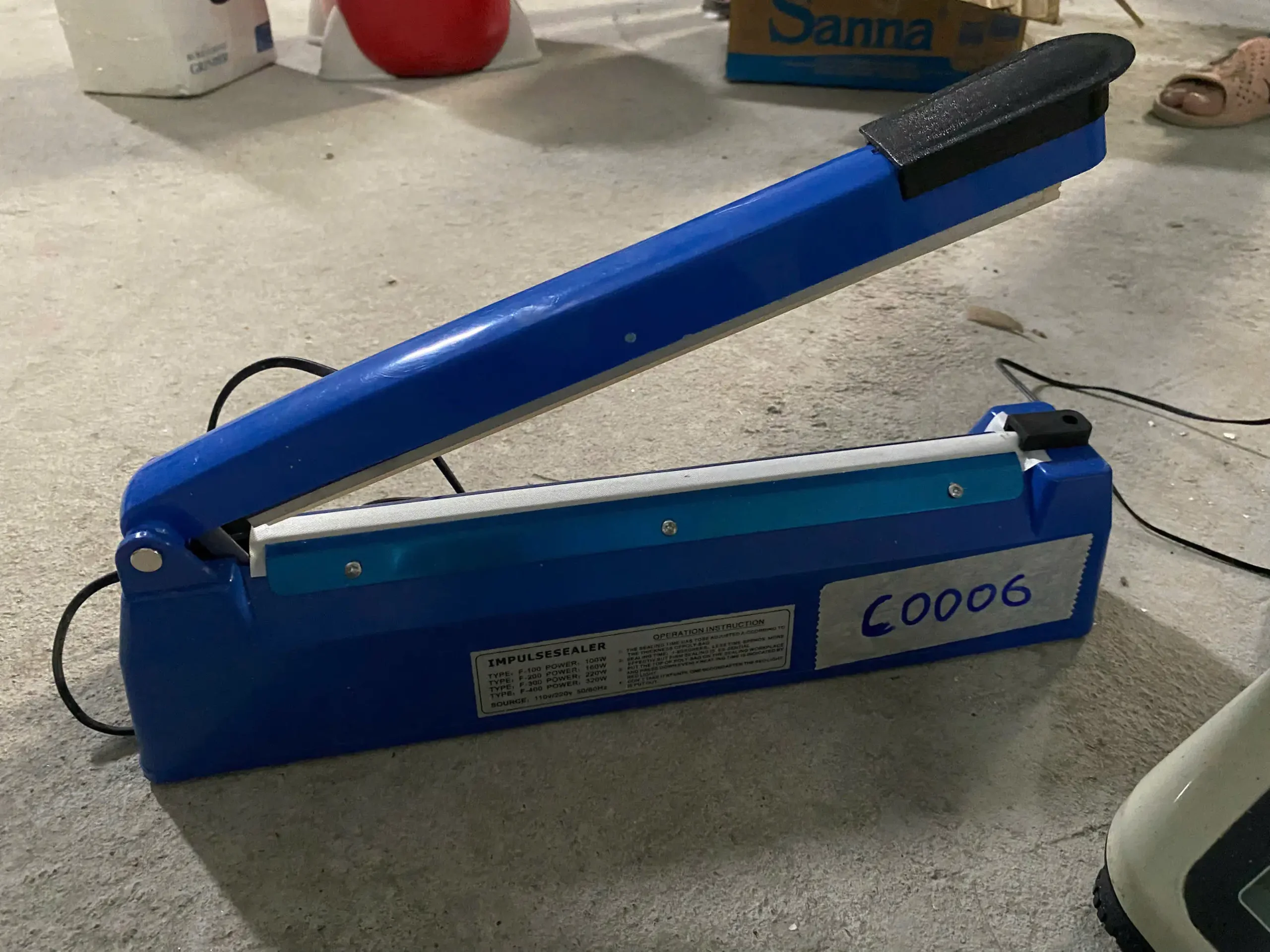 Máy hàn miệng túi IMPULSE SEALER SP001269