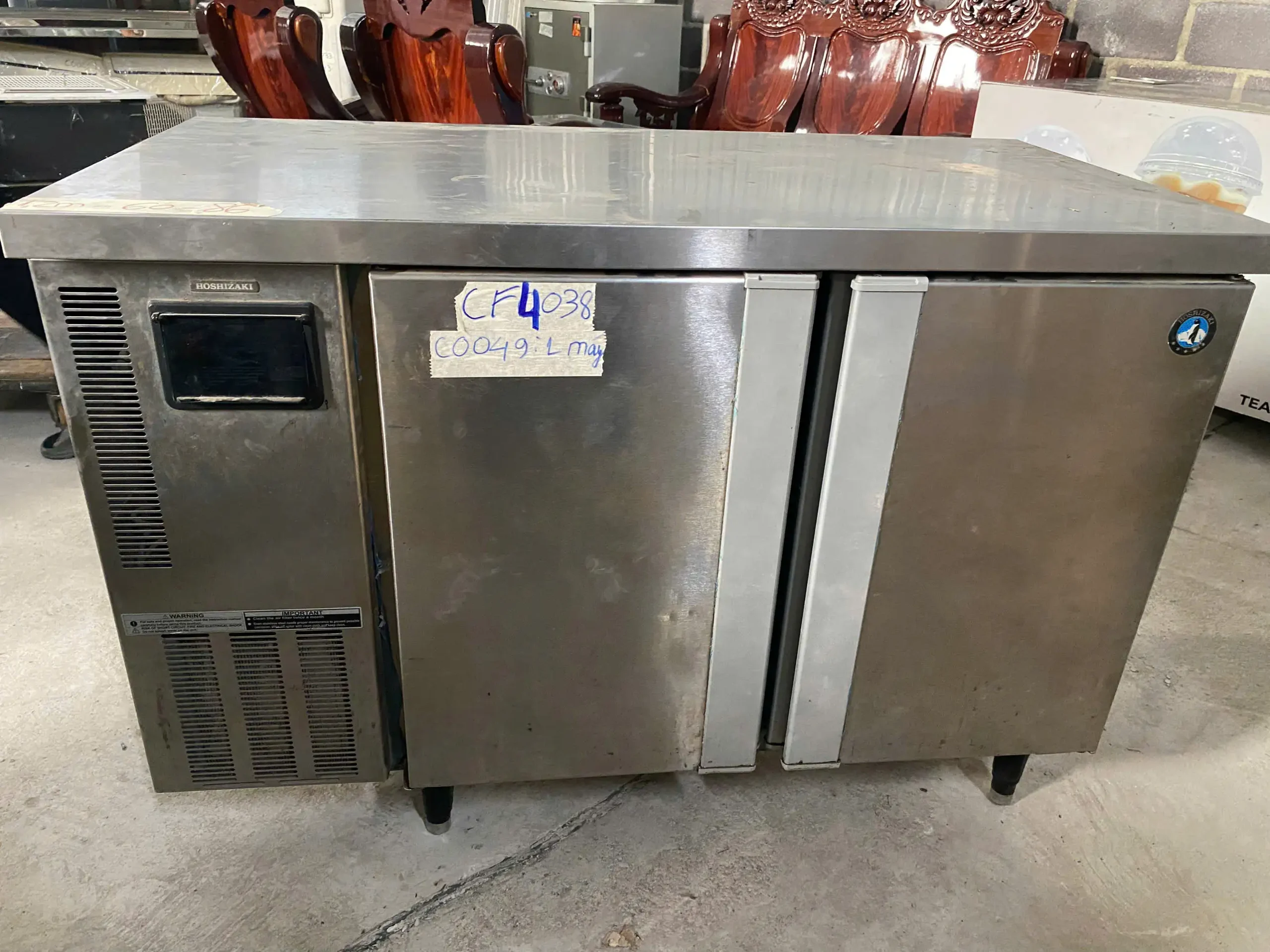 Thanh lý tủ mát HOSHIZAKI RTW-126LS4 - SP001285