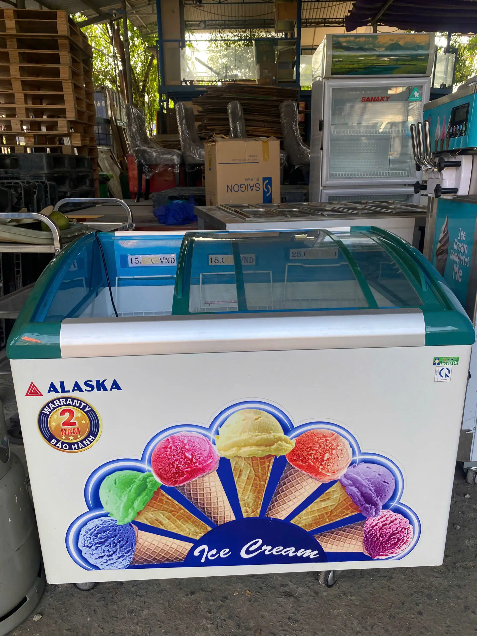 Tủ kem ALASKA - SD - 500Y - SP001296